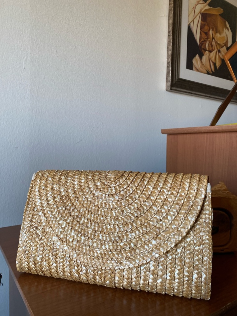 Wicker Clutch